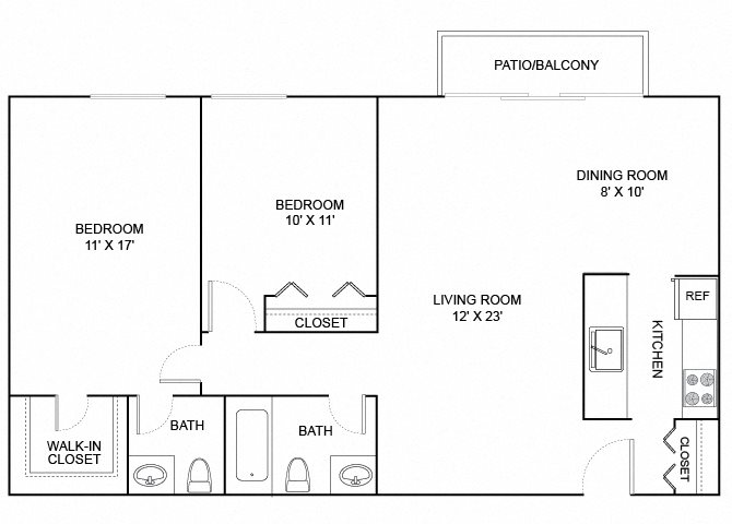 butternut 2x1.5 951 SF